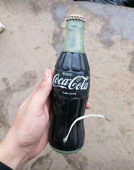 Vintage Coca Cola radio. Untested sold as found