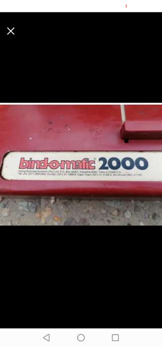 BIND-O-MATIC 2000 AND FASTBIND BINDING