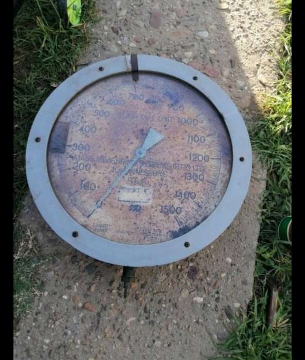 Rare find a large and heavy ship WEIGH DIAL UNIT