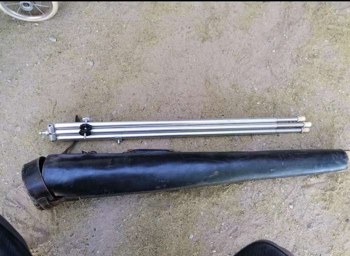 Antique camera tripod