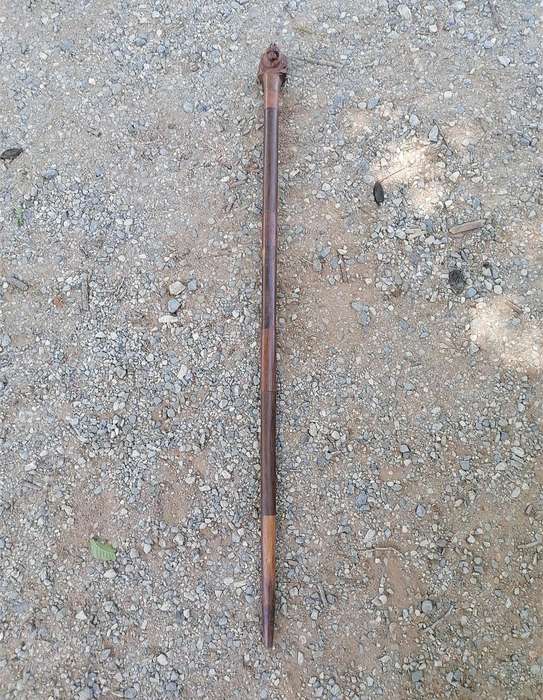 Vintage handcrafted walking stick