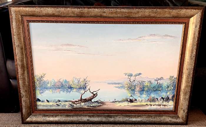 Original oil painting landscape
