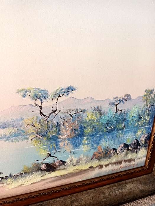 Original oil painting landscape