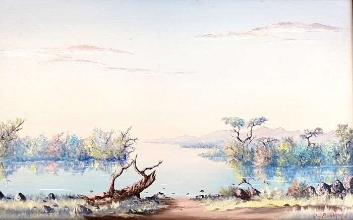Original oil painting landscape
