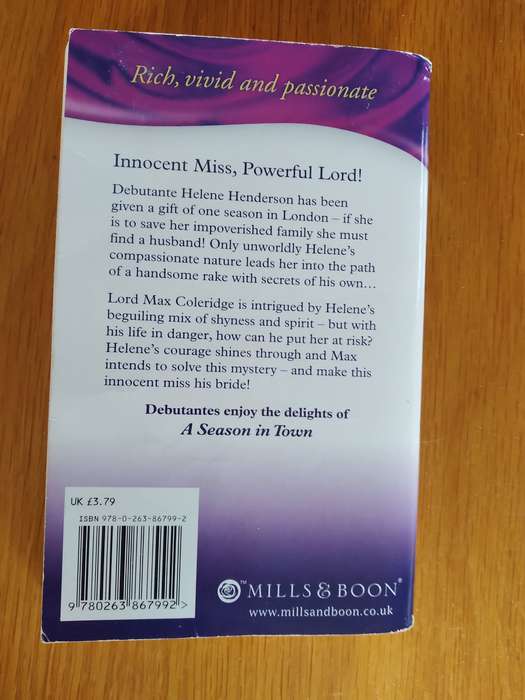 Mills & Boon Historical An Innocent Debutante In Hanover Square