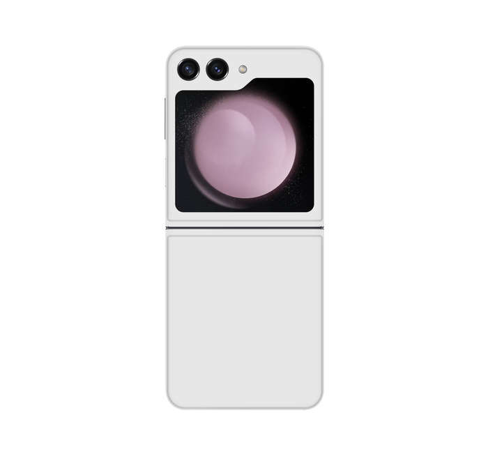 Skins SA Z Flip 5 - Matte White Skin