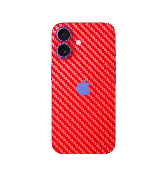 Skins SA Apple iPhone 16 Plus Skin - Carbon Red