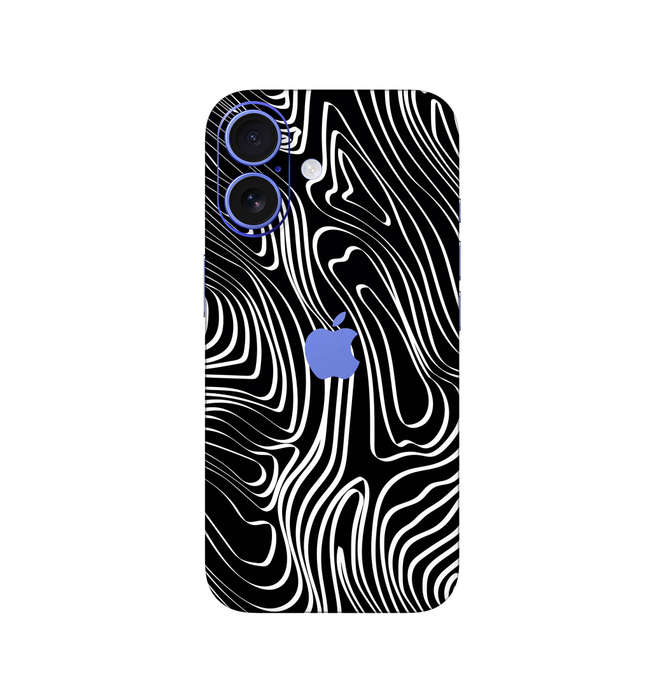 Skins SA Apple iPhone 16 Plus Skin - Damascus Black