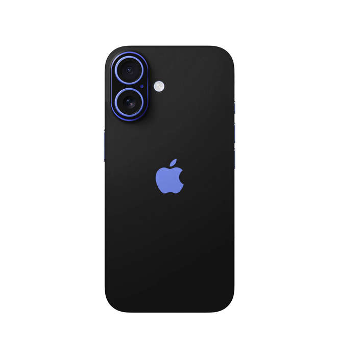 Skins SA Apple iPhone 16 Skin - Matte Black