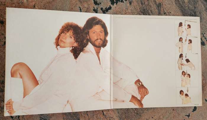 BARBRA STREISAND Guilty - Gatefold (VG+/VG+) CBS DNW 2560 SA Pressing 1980 - Inner with lyrics