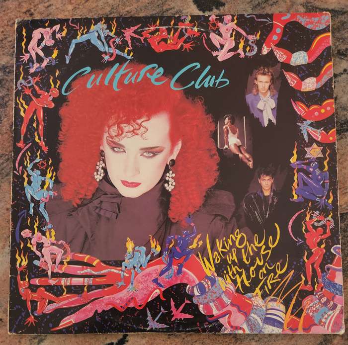 CULTURE CLUB Waking Up With The House On Fire (VG+/VG+) VNC 5054 South African Press 1984 - Lyrics