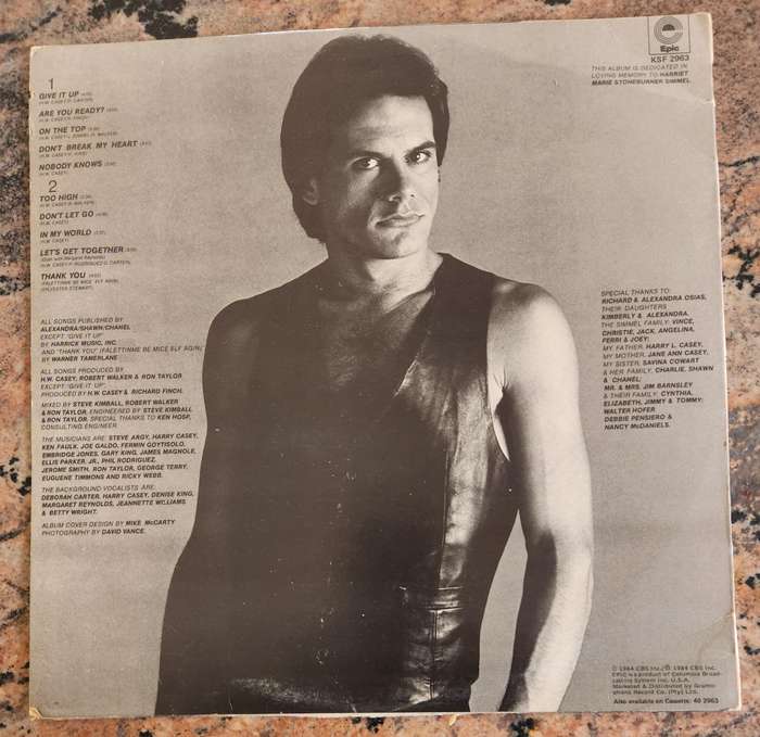 KC KC Ten (VG+/VG+) Epic KSF 2963 South African Pressing 1984