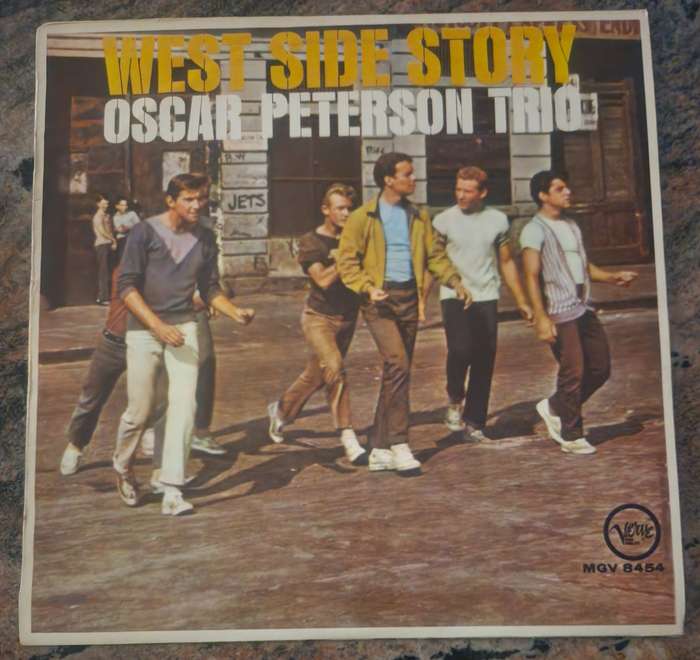 OSCAR PETERSON TRIO West Side Story (VG+/VG) Verve MGV 8454 SA Pressing