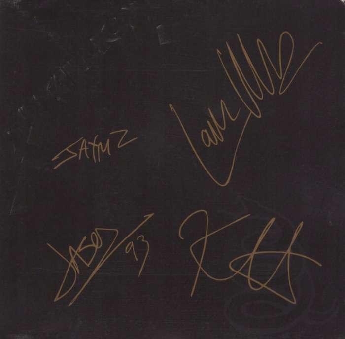 Metallica - Metallica - Self Titled/Black Album CD Gold Signature Edition