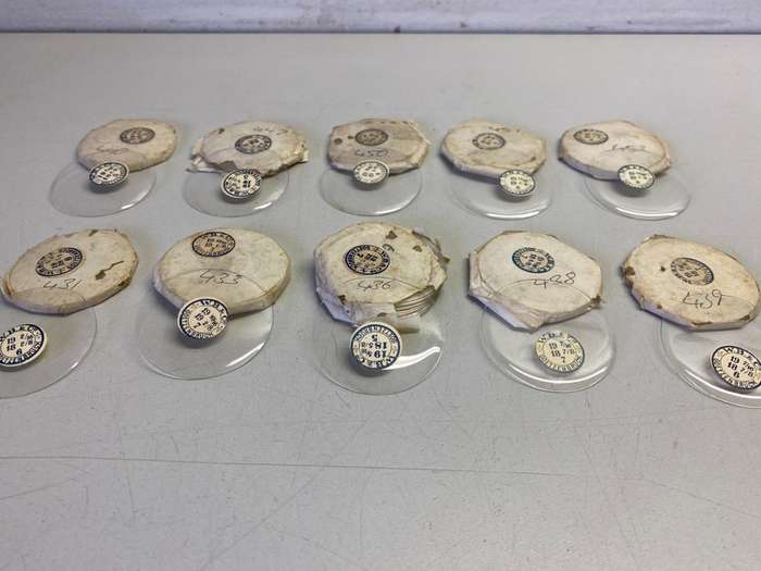 Hunter pocket watch crystals - pick a size