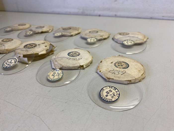 Hunter pocket watch crystals - pick a size