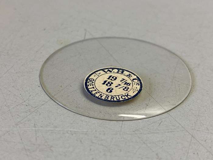 Hunter pocket watch crystals - pick a size