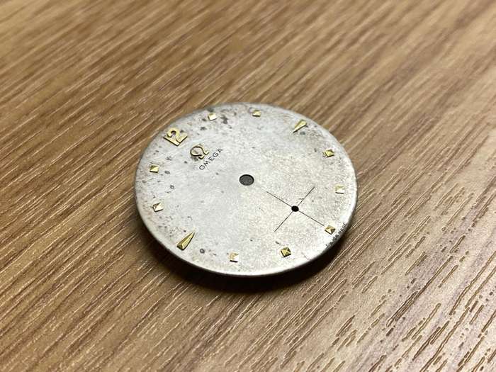 Omega dial with sub seconds - 29.5mm