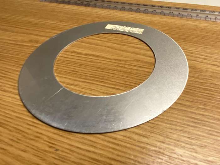 130mm open face clock dial