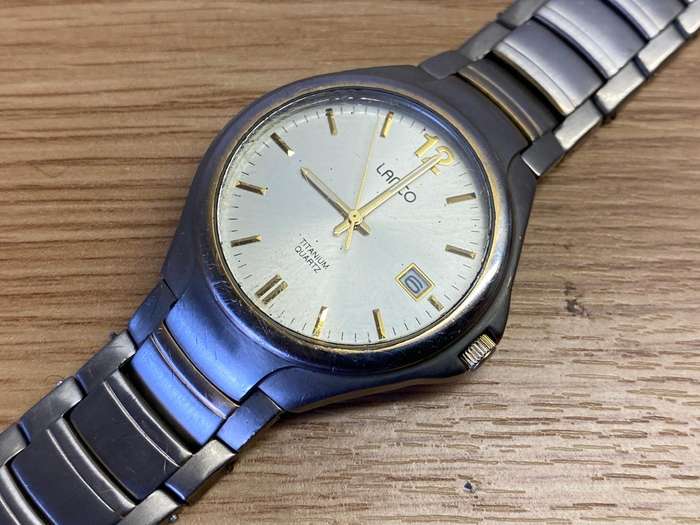 Lanco Titanium quartz gents watch