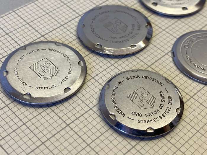 ORIS - case backs x 7