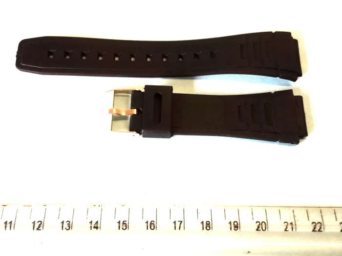 Black strap for vintage watch - 18mm - lot 16