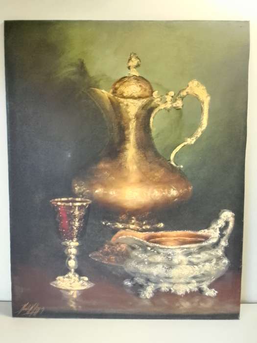 Denzil Herring - still life oil painting