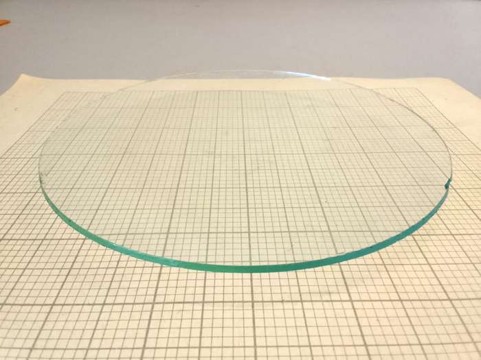 122mm clock glass