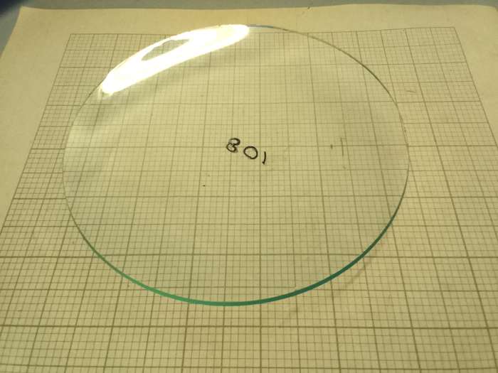 108mm clock glass