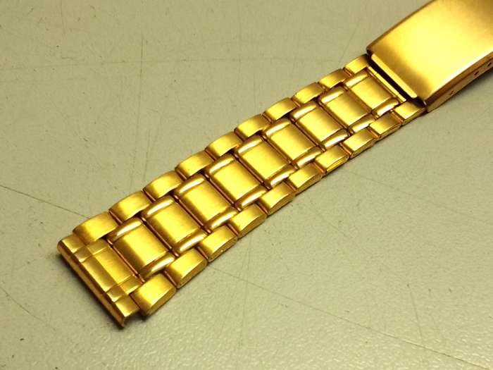 16mm gold color stainless steel bracelet