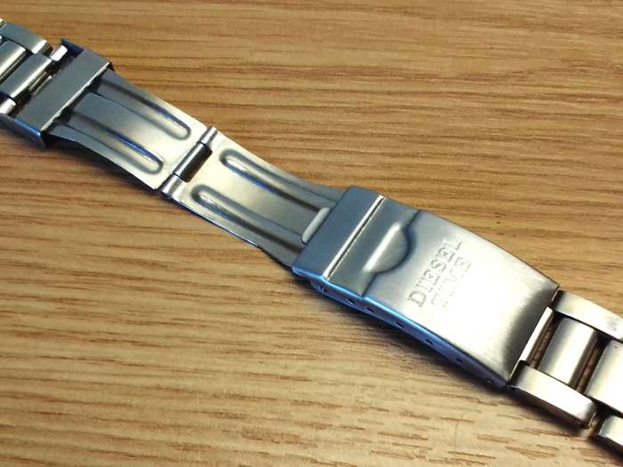 DIESEL - 20mm stainless steel bracelet