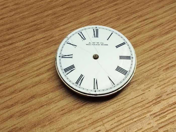 WALTHAM - 29mm pocket watch movement - parts/repair
