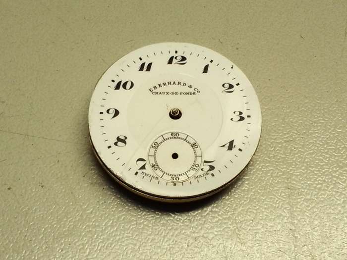 EBERHARD & CO. - 29mm pocket watch movement - parts/repair