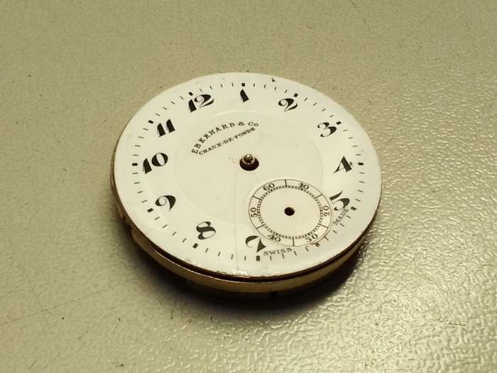 EBERHARD & CO. - 29mm pocket watch movement - parts/repair