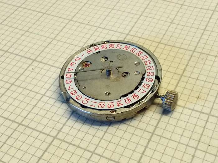 Unbranded 26mm watch movement - works