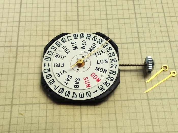 EPSON VX43E quartz movement