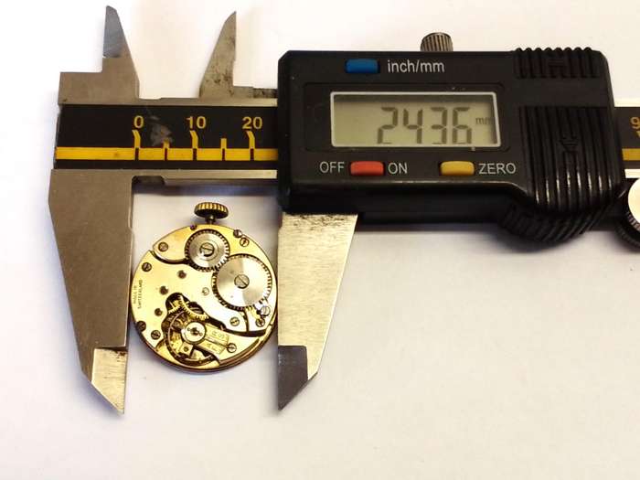 24.5mm watch movement - parts/repair