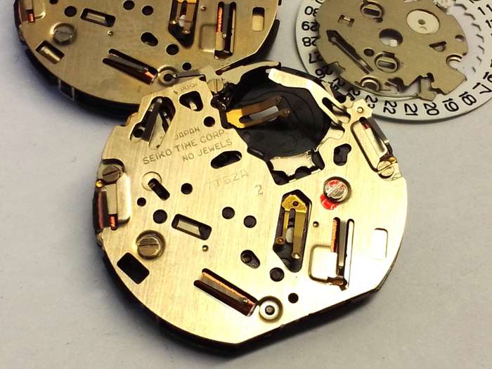 SEIKO 7T62A movements - parts/repair