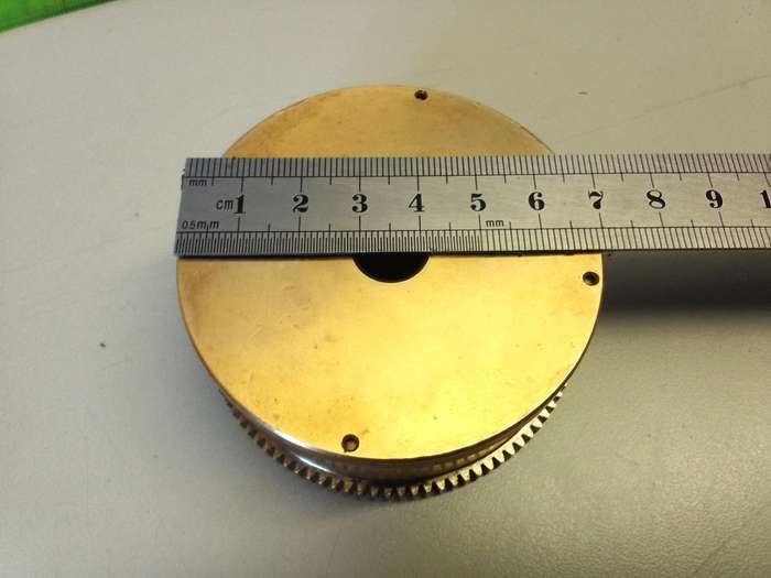 Large size clock mainspring barrels