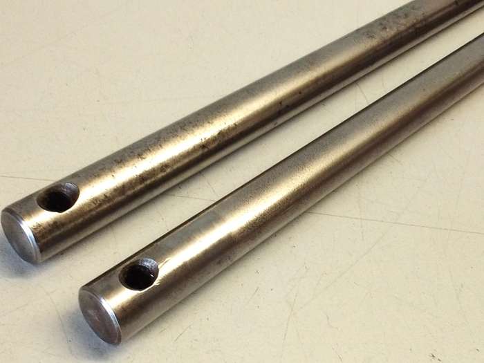 Lathe bed rails for Emco Unimat sl