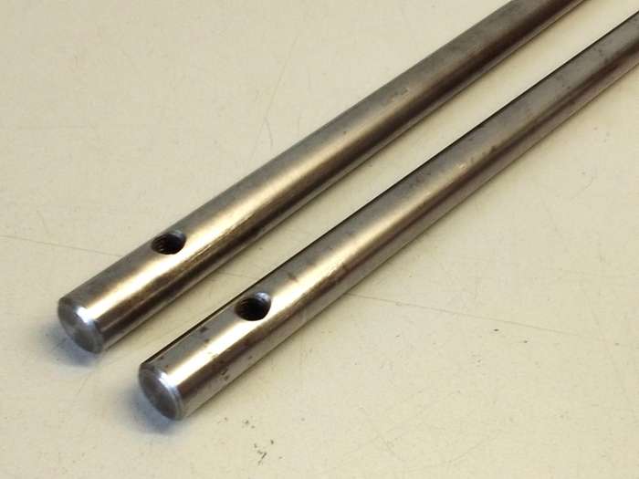 Lathe bed rails for Emco Unimat sl