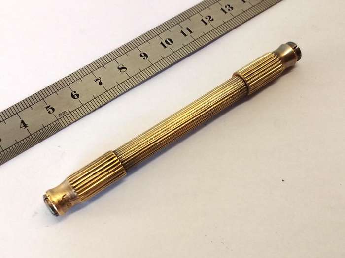 Watchmakers double ended pin vise