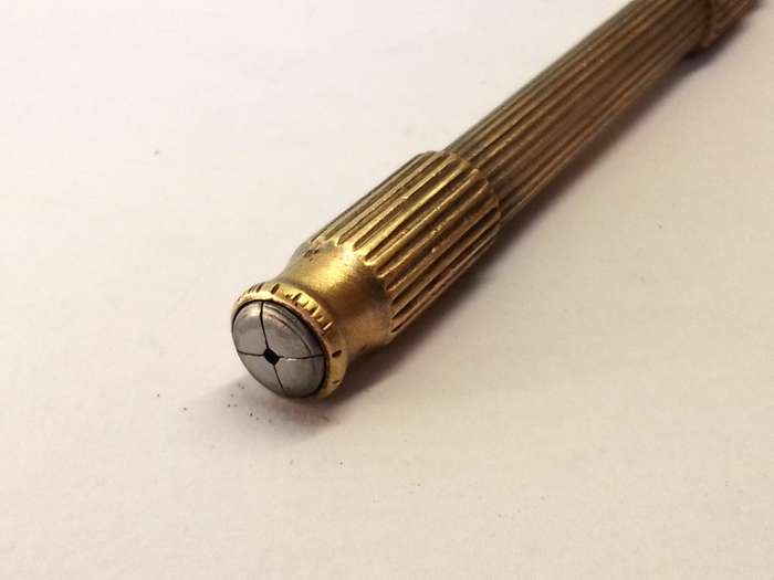 Watchmakers double ended pin vise