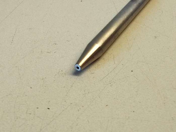 Tailstock shank for watchmakers lathe