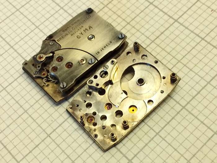 CYMA 334 movements - parts/repair