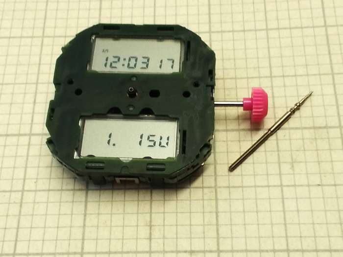 MIYOTA T240 digital/analogue quartz movement