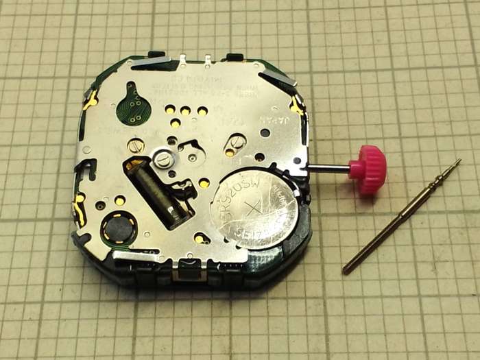 MIYOTA T240 digital/analogue quartz movement
