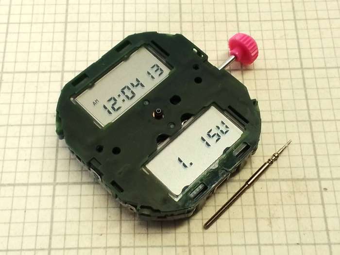 MIYOTA T240 digital/analogue quartz movement