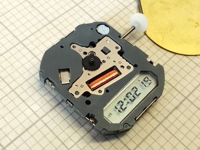 MIYOTA T480 digital/analogue quartz movement
