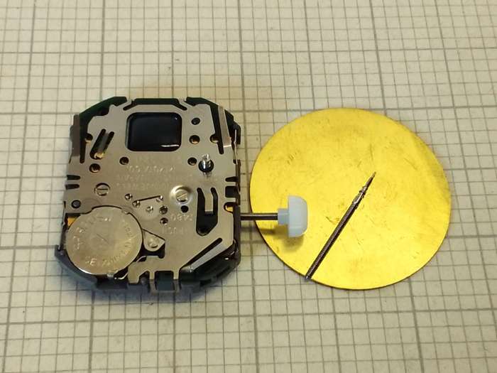 MIYOTA T480 digital/analogue quartz movement